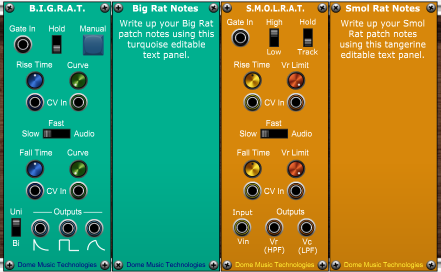Rat Pack Bundle Front Panels
