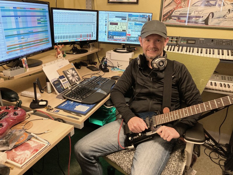 Colin at Dome North Studios